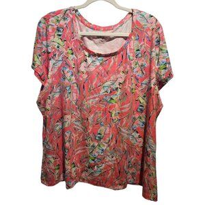 Palm Grove Woman Top,  Sz: 3x